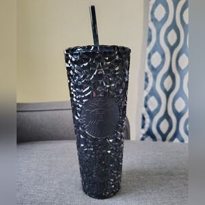 Starbucks Blue Prism Holiday Cold Cup 24oz